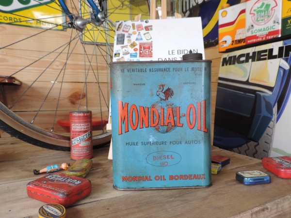 Bidon d'huile Mondial-Oil