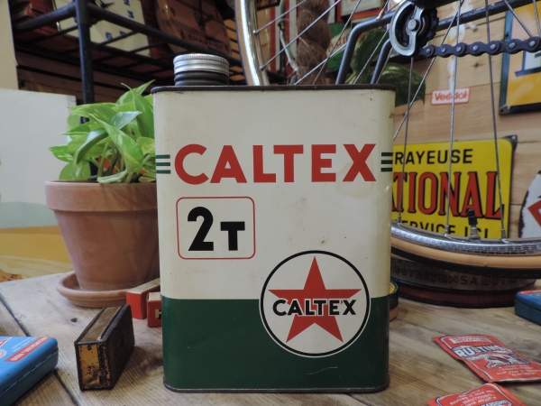 Bidon d'huile CALTEX