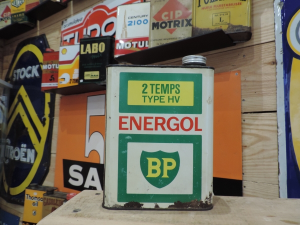 Bidon d'huile BP ENERGOL