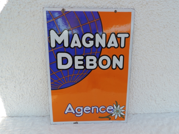 Plaque &eacute;maill&eacute;e MAGNAT DEBON- DSCN1744.JPG