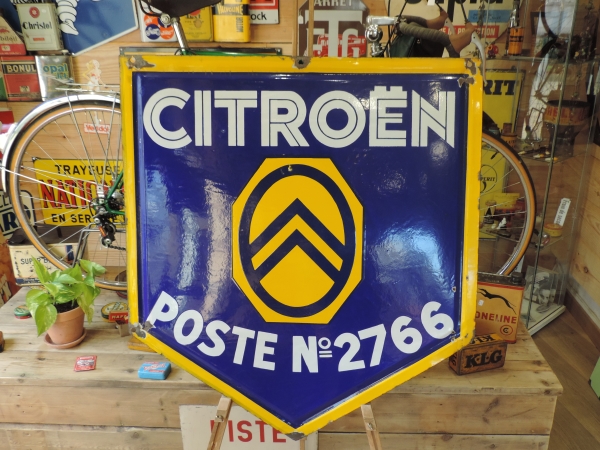 Plaque émaillée Citroën