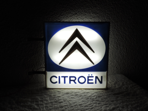 Enseigne lumineuse Citroën