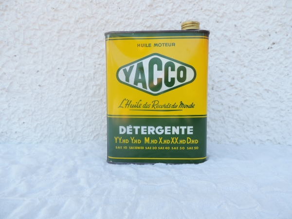 Bidon d'huile Yacco Détergente