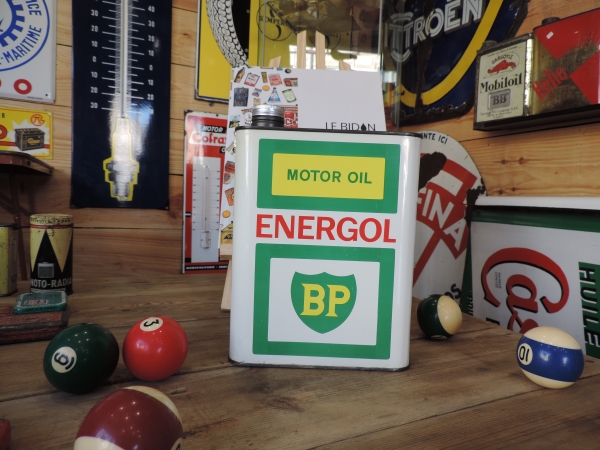 Bidon d'huile ENERGOL
