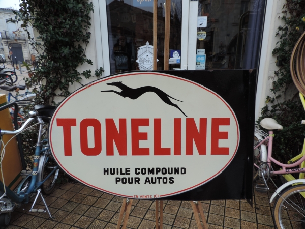 Plaque &eacute;maill&eacute;e Toneline