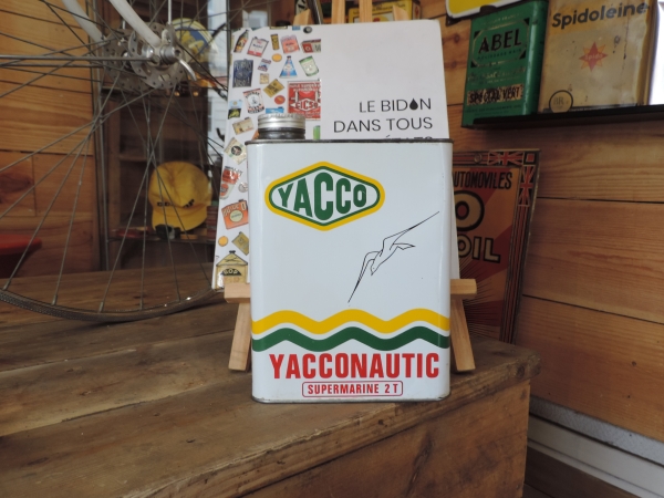 Bidon d'huile Yacco
