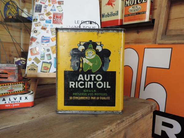 Bidon d'huile Auto Ricin'Oil