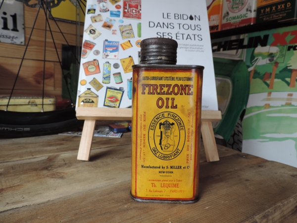 Bidon d'huile Firezone Oil