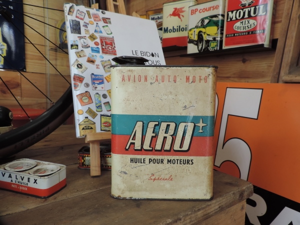 Bidon d'huile AERO