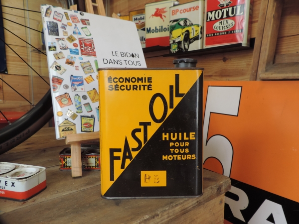 Bidon d'huile Fast Oil