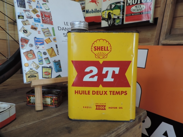 Bidon d'huile SHELL
