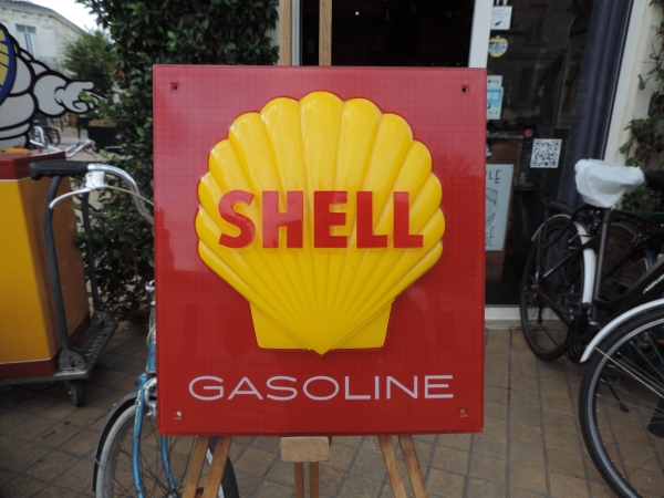 Enseigne Shell Gasoline