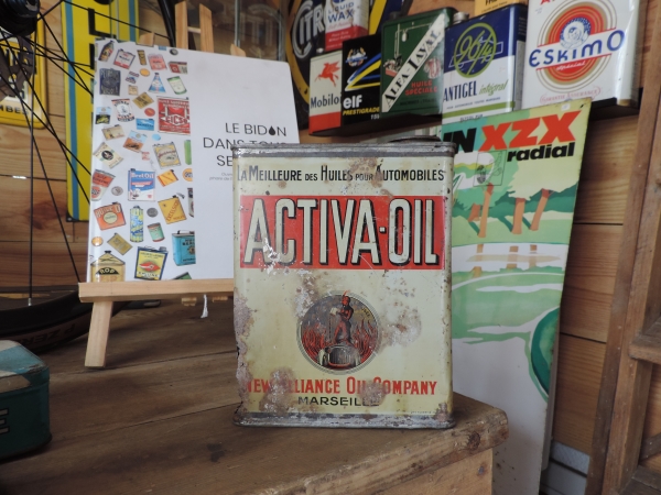 Bidon d'huile Activa-Oil