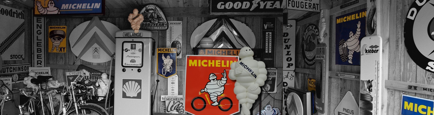 Michelin déco vintage marque Michelin