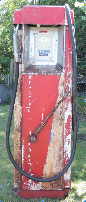 Pompes à essence ancienne